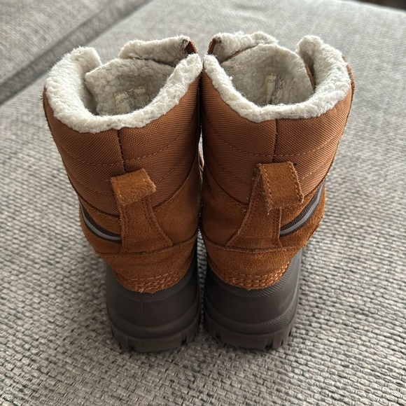 EUC Lands End Sherpa Lined Duck Boots - Picture 2 of 9